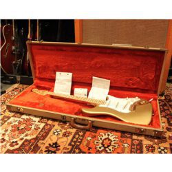 Vintage 1981 Fender Gold Dan Smith Stratocaster inc Original Case