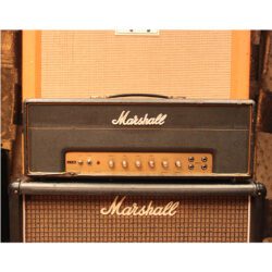 Vintage 1967 Marshall JTM50 Black Flag Plexi Panel Amplifier
