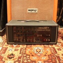 Vintage 1973 Hiwatt DR112 PA 100 Custom Valve Amplifier Head