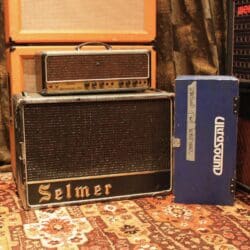 Vintage 1964 Selmer Truvoice Bassmaster Fifty Amp Head Cabinet Ultrasound