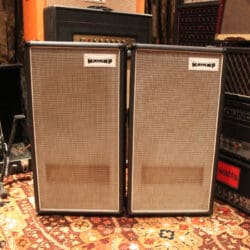 Vintage 1978 Matamp Pair 1x12 Amp Cabinet Column Amplifier Covers