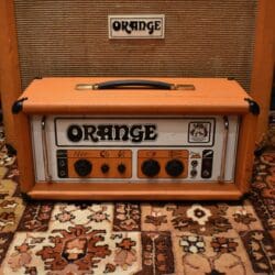 Vintage 1970s Orange OR120 Pics Only Graphic Valve Head Amplifier
