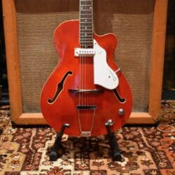 Vintage 1960s Vox Tornado Italian Guitar inc Original Case