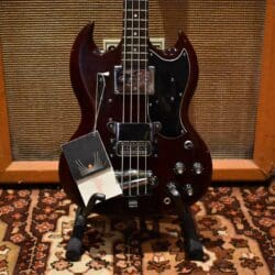 Vintage 1967 Gibson EB0 Cherry Bass Guitar John Birch Original Case