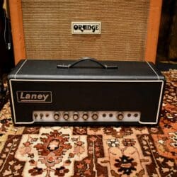 Vintage 1969 Laney Supergroup 70w White Panel Valve Amplifier
