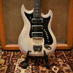 Vintage 1960s Hagstrom III F300 Original Swedish Solid Guitar 