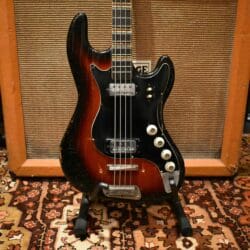 Vintage 1963 Hofner Super Solid 185 Sunburst Bass Guitar Cased