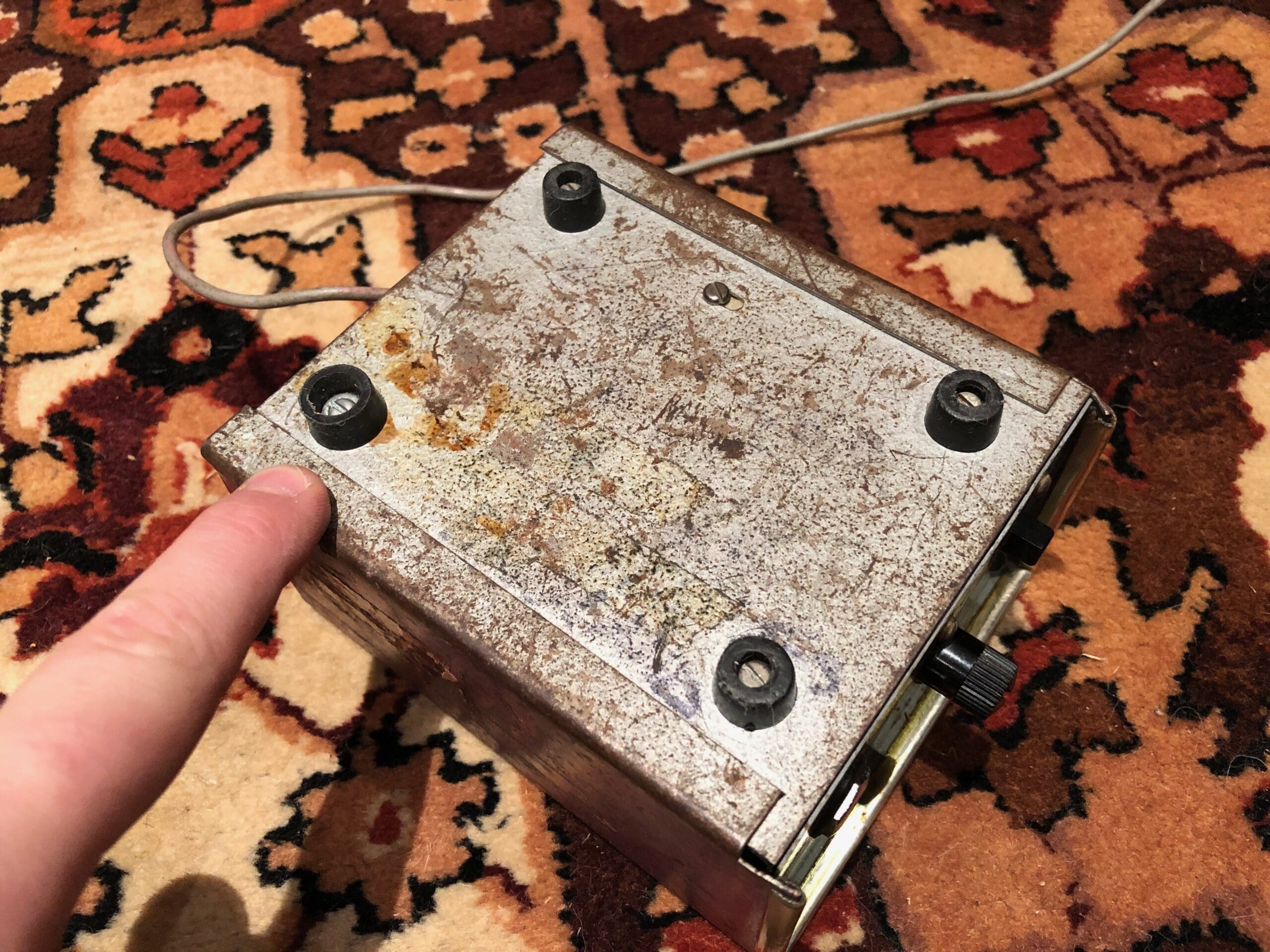 Vintage 1960s Dallas Rangemaster Treble Booster Mullard OC44