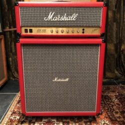 Vintage 1981 Marshall JCM800 Super Bass 100w Custom Red Stack