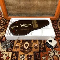 Vintage 1970s Omnichord Suzuki OM27 Synthesizer Japan Original Box Cables