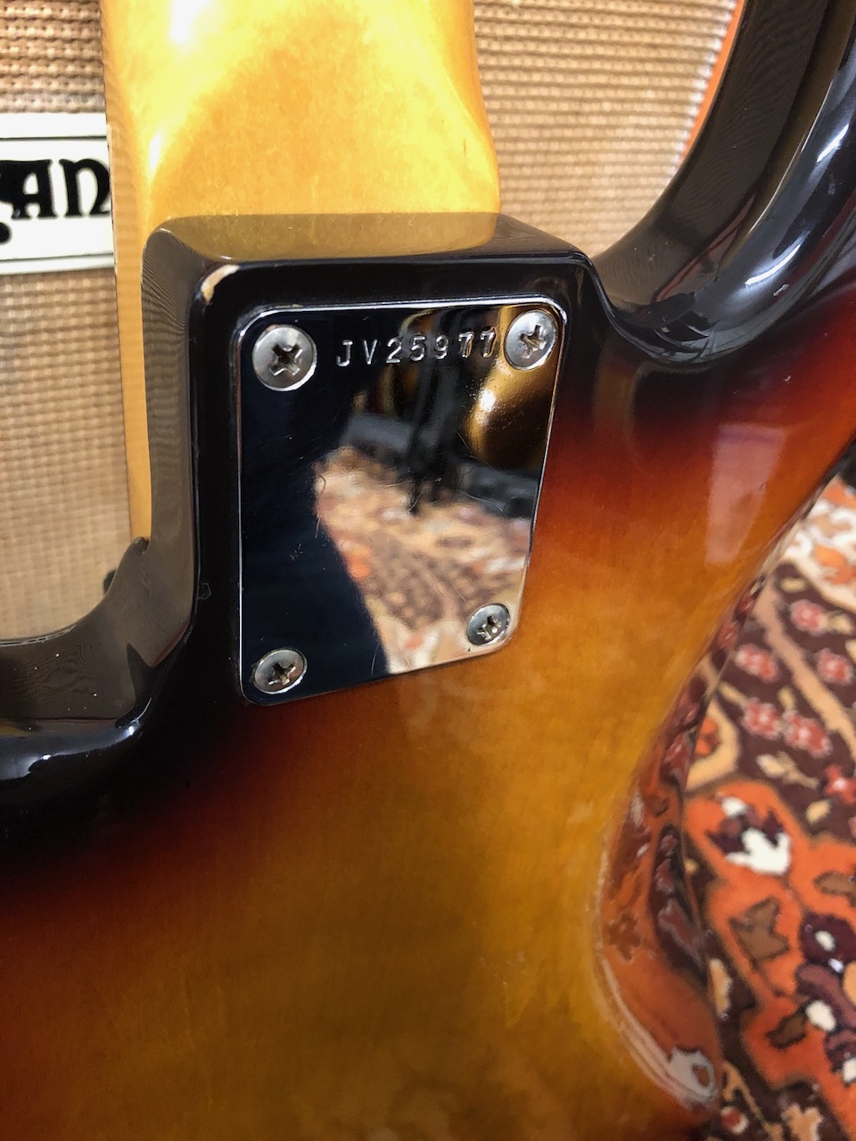 Vintage 1982 Fender Squier Export 62 JV Japan Precision Bass -
