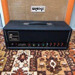 Vintage 1960s Carlsbro CS100PA Reverb Guitar Valve Amplifier