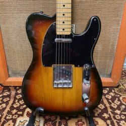 Vintage 1978 Fender Sunburst Maple Telecaster Electric Guitar Seymour Duncans