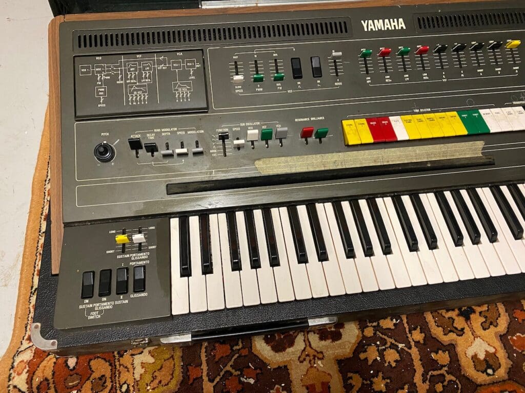 Vintage 1970s Yamaha CS60 Analog Polyphonic Synthesizer Artist Owned
