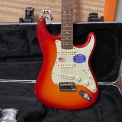 2011 Fender Stratocaster USA American Sienna Sunburst Deluxe Guitar