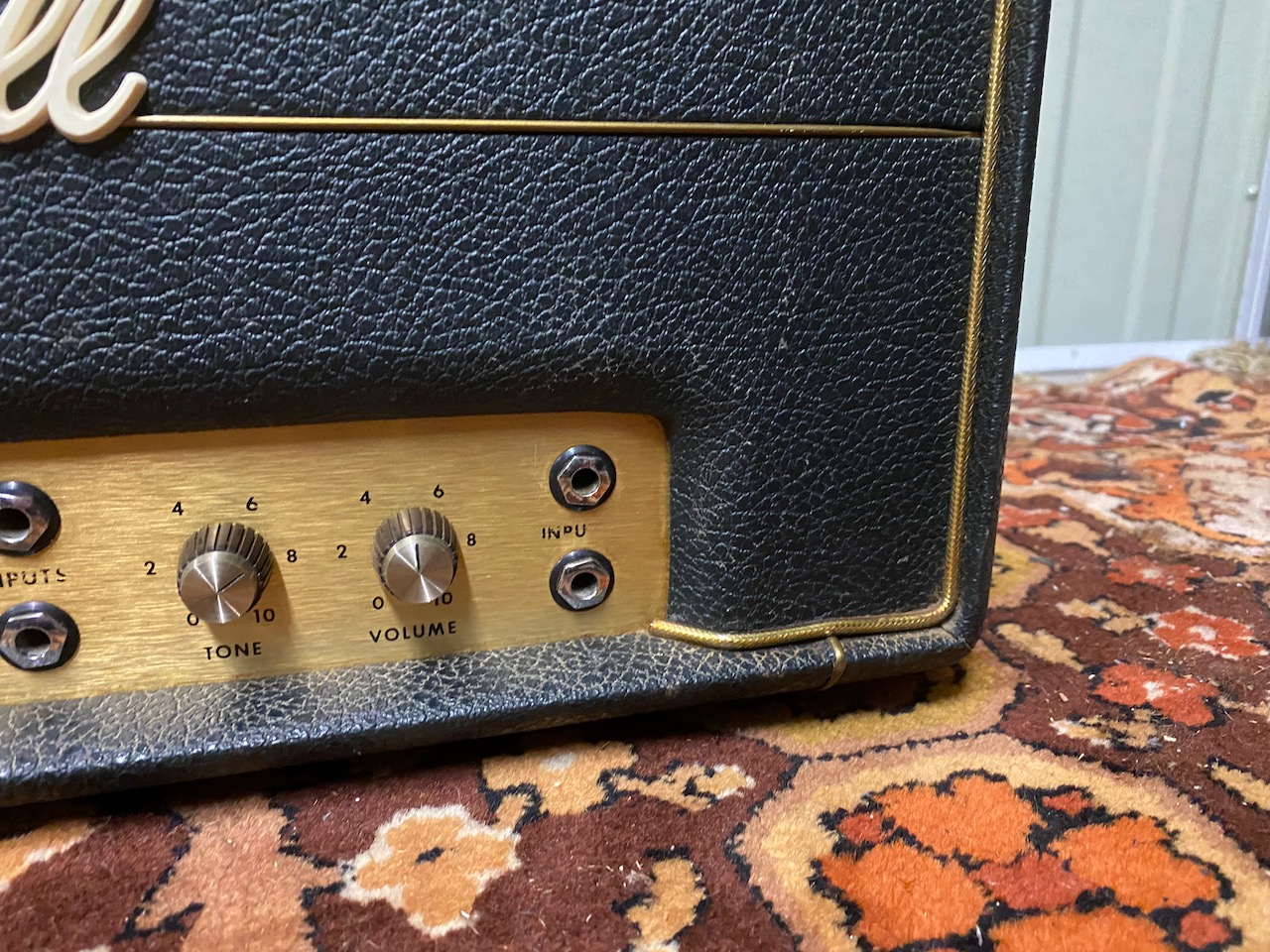 Vintage 1973 Marshall Lead Bass 20 20w Amplifier Head -
