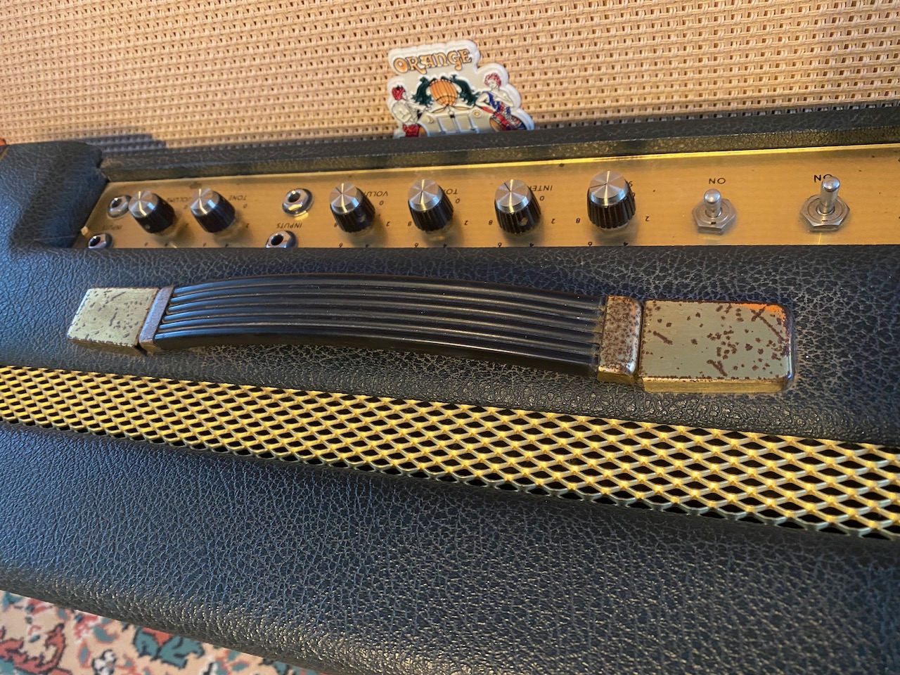 Vintage 1968 Marshall Popular 1930 Pinstripe 2x10 Amplifier Combo -