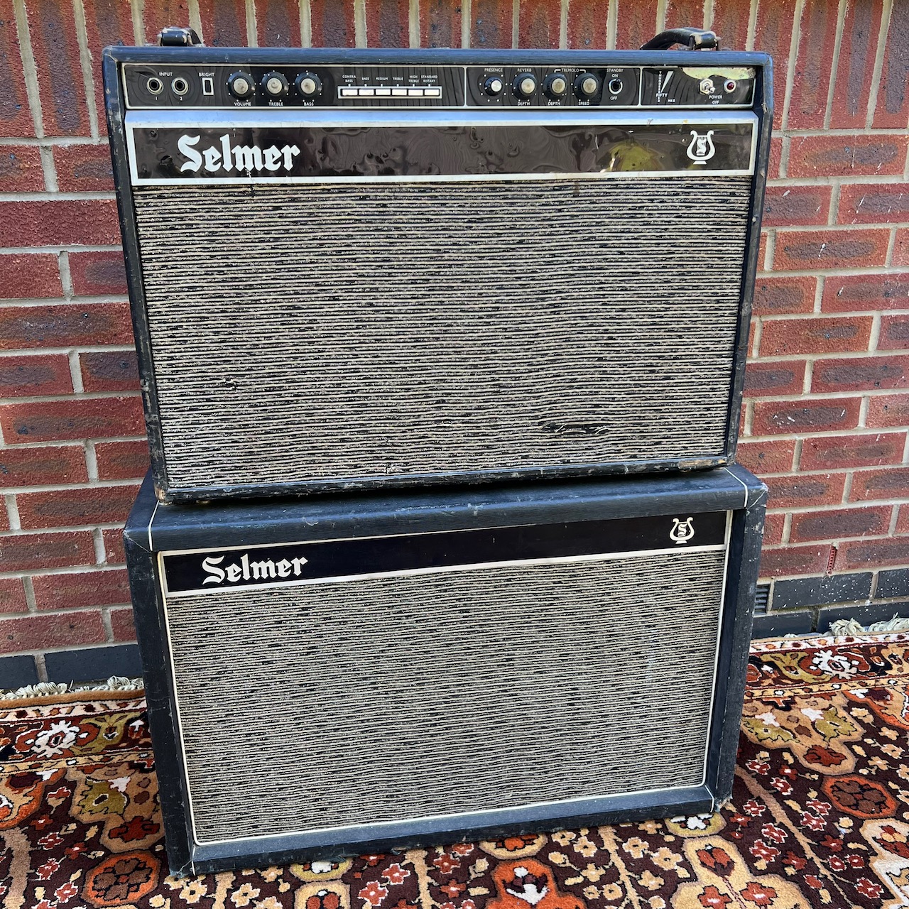 Vintage 1960s Selmer Thunderbird 50 MKII Amplifier THE BACHELORS Vintage 1960s Selmer Thunderbird 50 MKII Amplifier THE BACHELORS