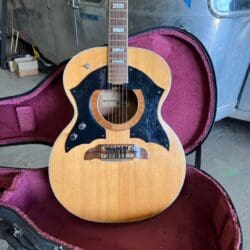 Vintage 1960s Hoyer Deluxe Jumbo Acoustic Guitar Ronnie Lane
