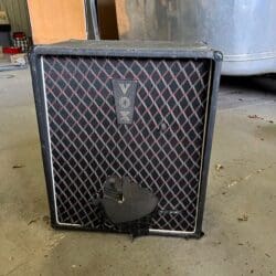 Vintage 1960s Vox Foundation Bass 1x18 Guitar Cabinet Ronnie Lane