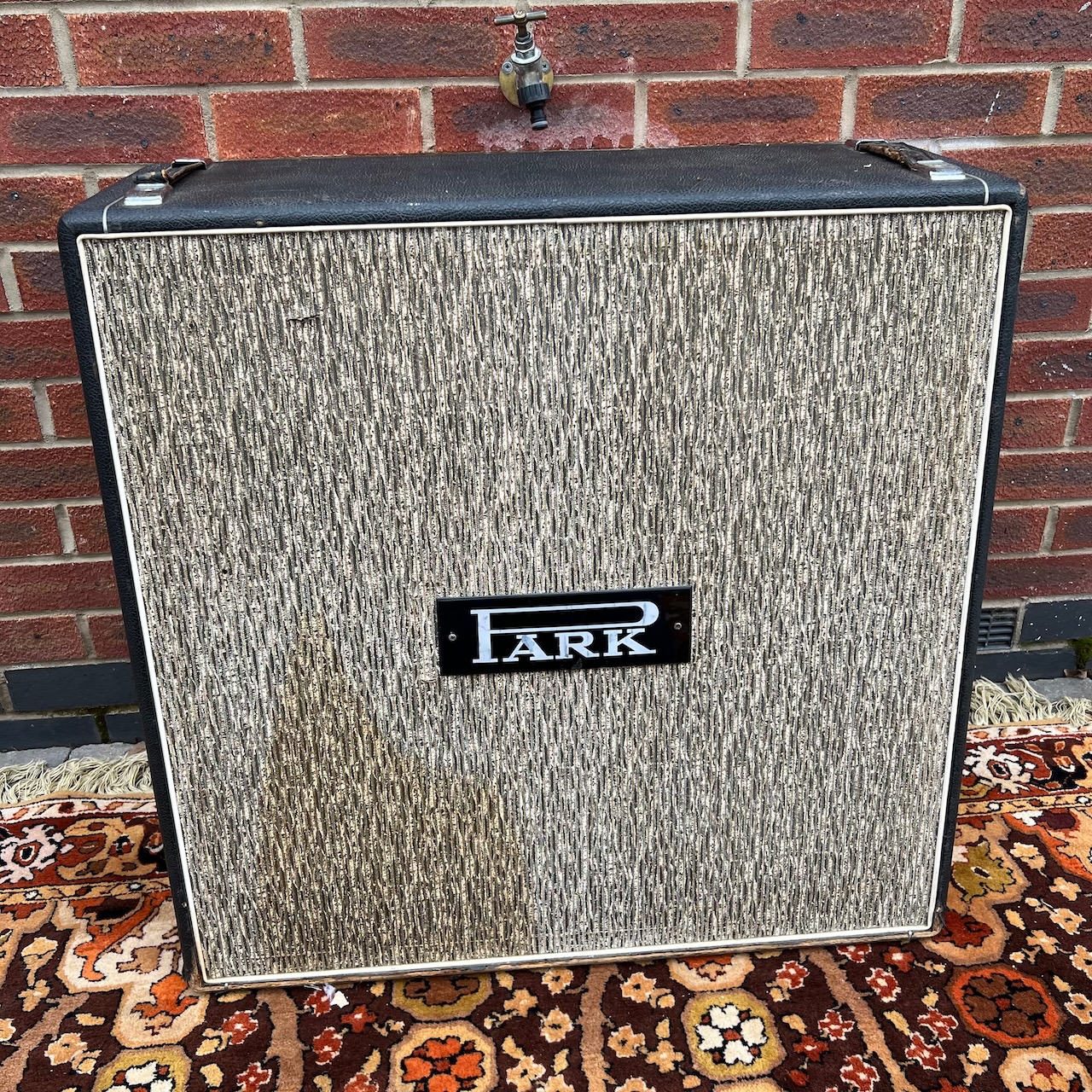 Vintage 1966 Park Marshall Pinstripe 4x12 Cabinet Celestion 20w -