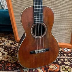 Antique 1893 19th Century Martin 0028 New York USA Guitar