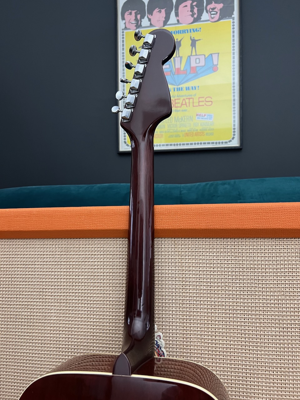 Vintage 1970s Ibanez Concord 647L Left Handed Japan Acoustic Guitar - Vintage 1970s Ibanez Concord 647L Left Handed Japan Acoustic Guitar -