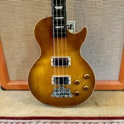 Vintage 1992 Gibson Les Paul LPB3 Standard Honeyburst Bass Julian Cope