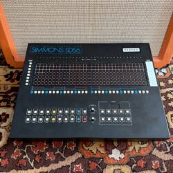 Vintage 1980s Simmons SDS6 Sequencer Drum Machine System Ronnie Lane Studio