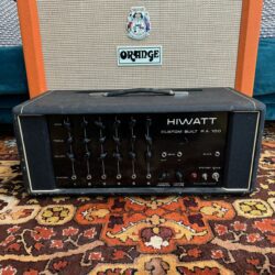 Vintage 1973 Hiwatt Custom DR112 Valve Amplifier Head