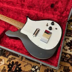 Vintage 1958 Rickenbacker 425 Jetglo Black Slab Body Guitar OHSC