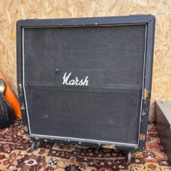 Ex Budgie Vintage 1977 Marshall 4x12 Guitar Amplifier Cabinet