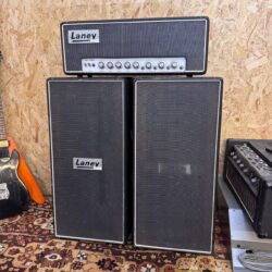 Vintage 1968 Laney Pre Supergroup 60w Plexi PA Amplifier Head Cabinets