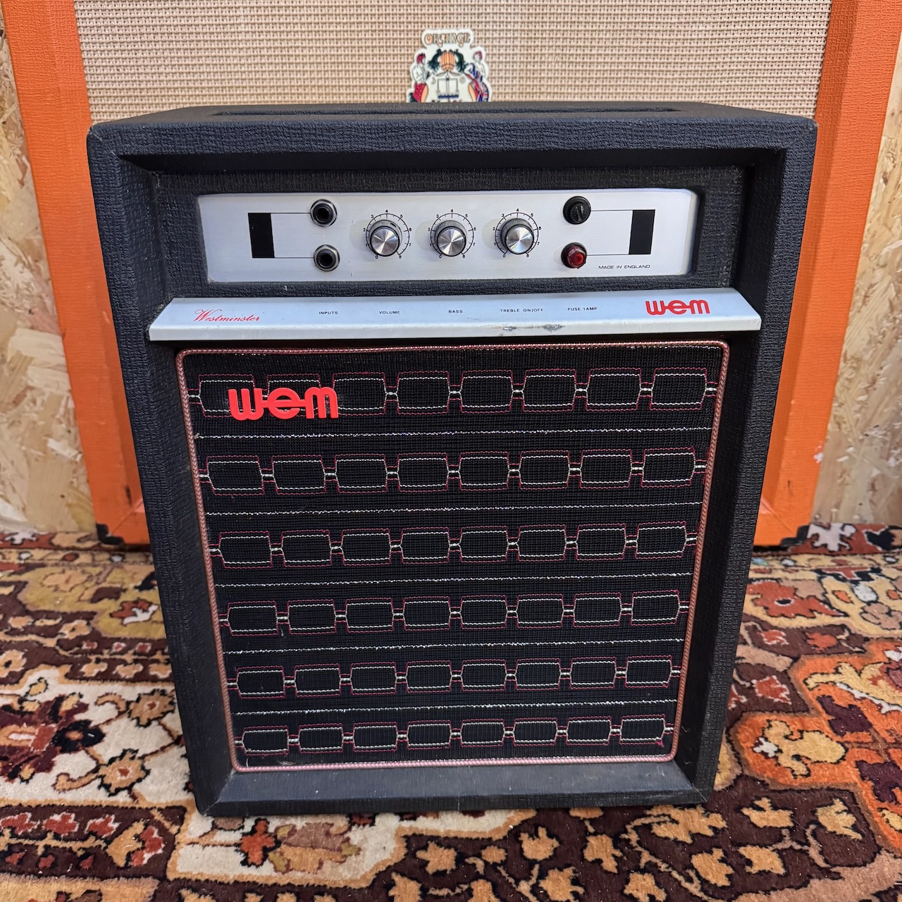 Vintage 1970s WEM Watkins Westminster MKIX 1x12 Amplifier Combo -