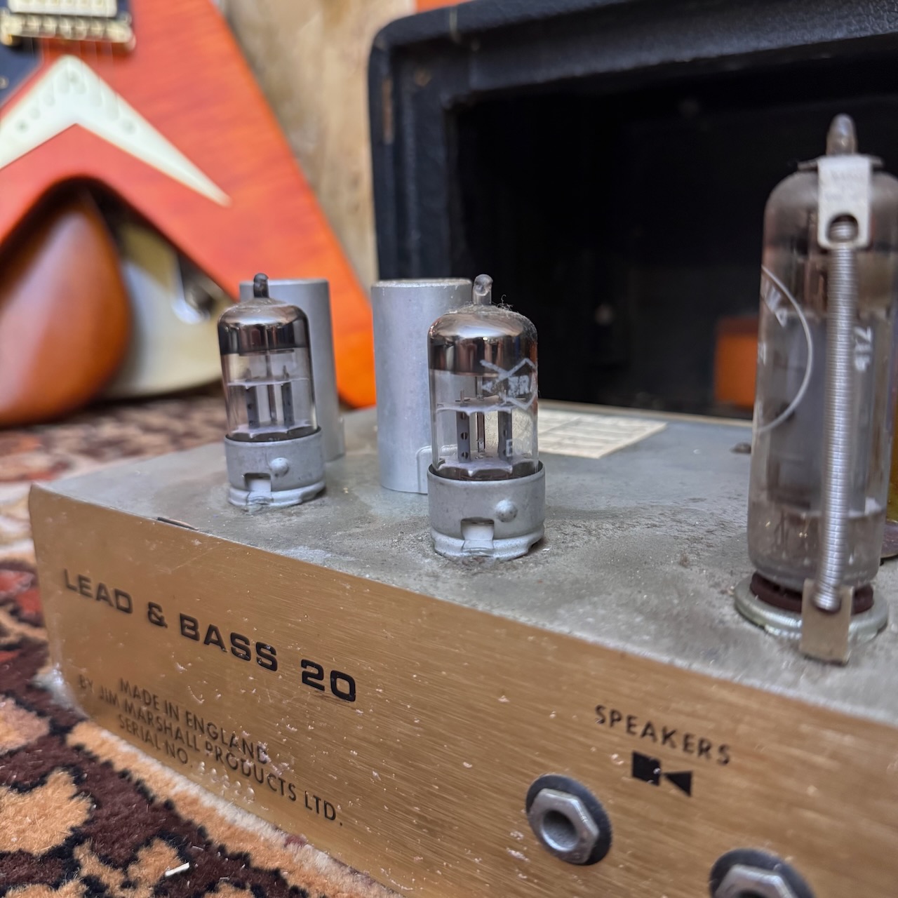 Vintage 1971 Marshall JMP Lead Bass 20 2061 Original Amplifier -