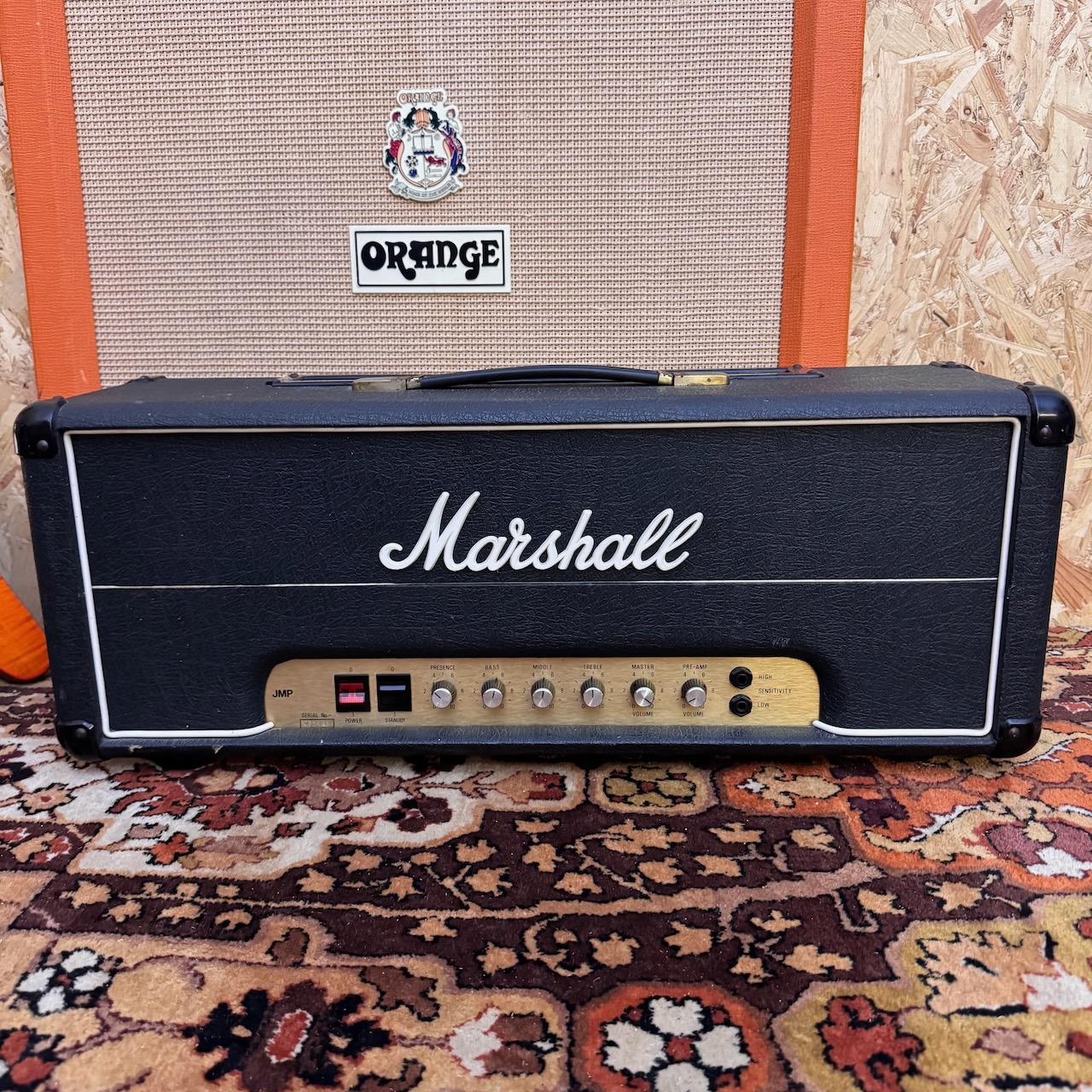 Vintage 1980 Marshall JMP MK2 Master Model 100w Lead 2203 Amplifier -