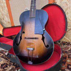 Vintage 1930s 1934 Cromwell Gibson G4 Pre Catalog Sunburst Archtop Guitar