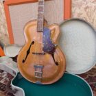 Vintage 1955 Roger Junior Natural Rossmeisl Archtop Guitar OHSC 1950s