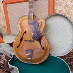 Vintage 1955 Roger Junior Natural Rossmeisl Archtop Guitar OHSC 1950s