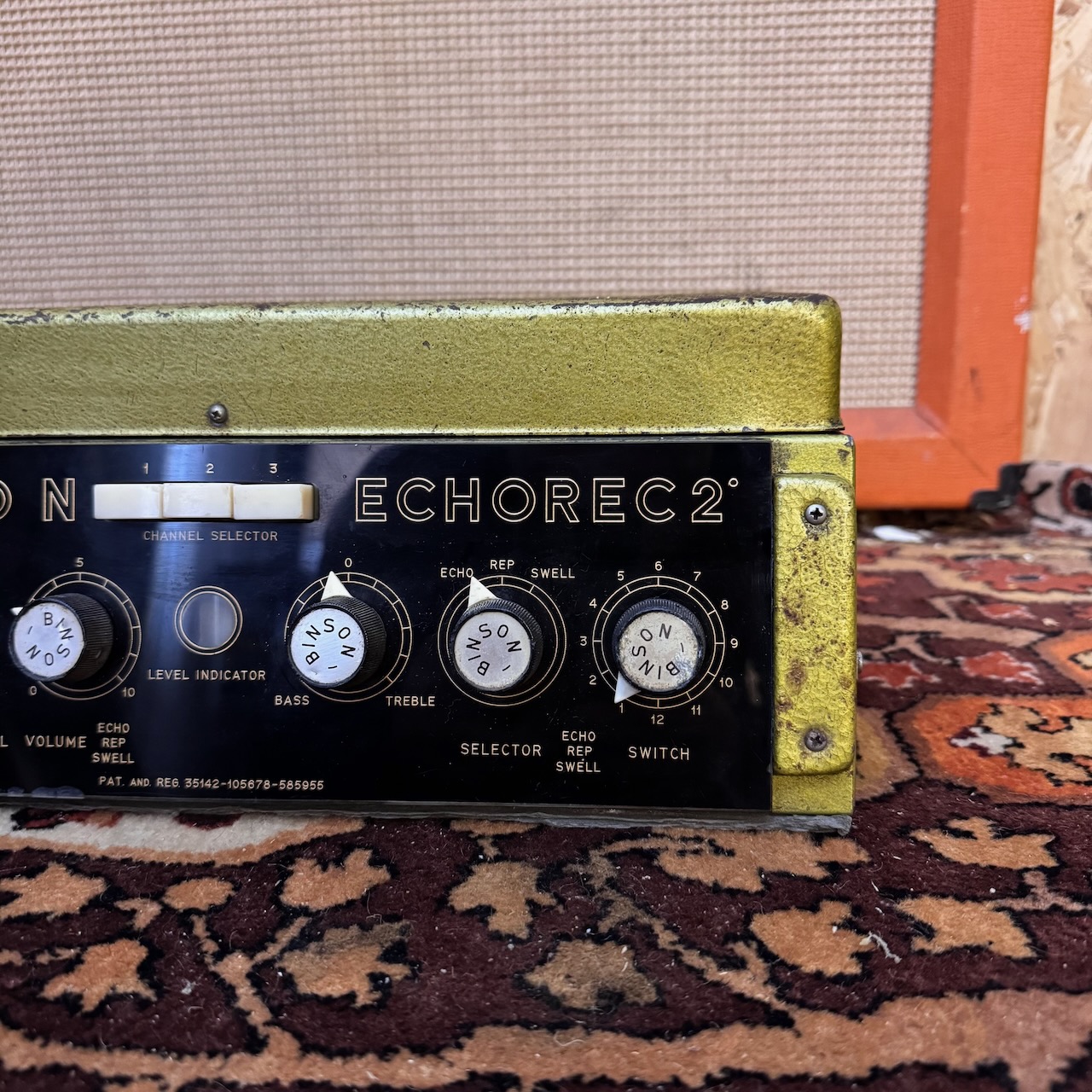 Vintage 1960s Binson Echorec 2 T7E Tape Echo Delay Unit -