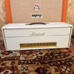 Vintage 1967 Marshall Super Bass White Tolex Amplifier Head