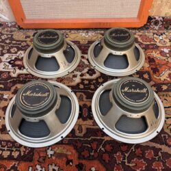 Vintage 1971 Celestion G12M 25w 16ohm T1221 Greenback Speakers