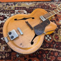 Vintage 1950s Roger Junior Natural Rossmeisl Archtop Guitar with Pickup