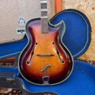 Vintage 1960 Selmer Diplomat Archtop Jazz Sunburst Guitar OHSC