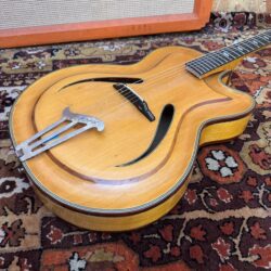 Vintage 1950s Roger Musima Record Super Ultra Archtop Carved Guitar