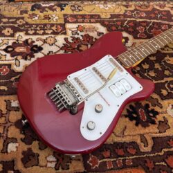 Vintage 1961 1962 Grazioso Jolana Selmer Futurama III Red Guitar