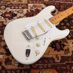 Vintage 1993 1994 Fender Stratocaster STM Japan White Guitar 1990s