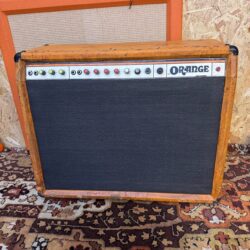 Vintage 1976 1970s Orange Hustler 125 Reverb Twin Amplifier Combo