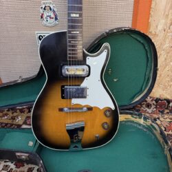 Vintage 1950s 1960s Harmony Stratotone Sunburst Electric Guitar Players Grade
