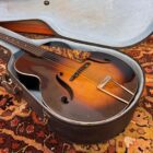 Vintage 1930s The Michigan USA B&SL Sunburst Archtop Acoustic Guitar